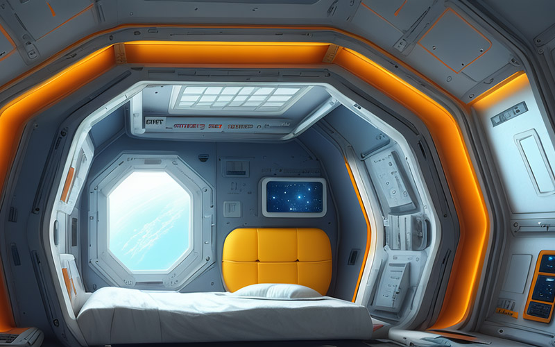 太空舱床多重？